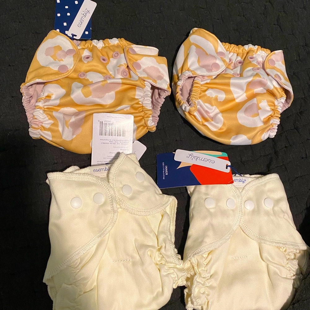 Esembly reusable cloth diapers